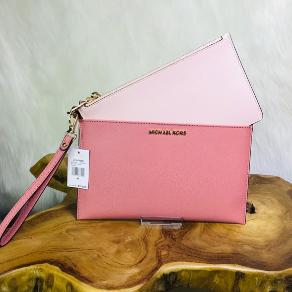 Michael Kors Jet Set XL Pop Out Clutch Wristlet - Picture 4 of 8